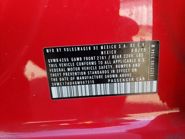 2016 VOLKSWAGEN GOLF SPORT - 3VWC17AU4GM507315