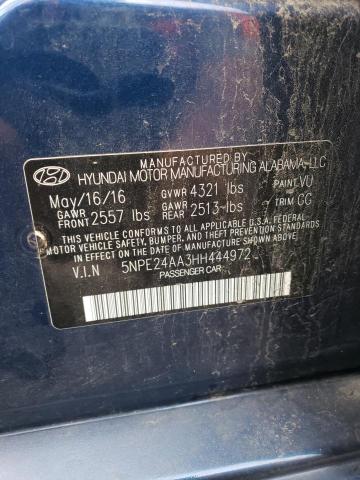 2017 HYUNDAI SONATA ECO - 5NPE24AA3HH444972