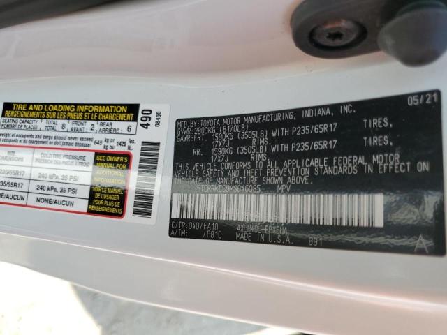 5TDKRKEC9MS046085 Toyota All Models SIENNA LE 10