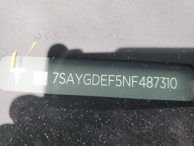 7SAYGDEF5NF487310 Tesla Model Y
