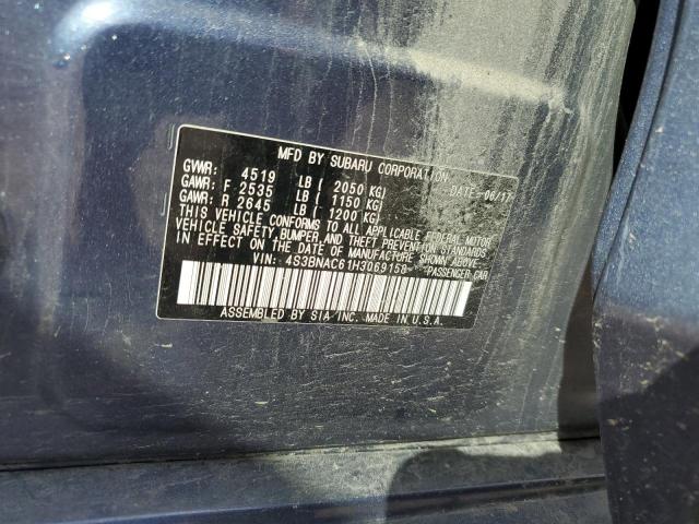 4S3BNAC61H3069158 Subaru Legacy 2.5i Premium