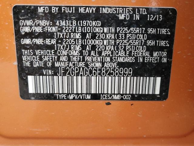 JF2GPAGC6E8258999 Subaru Xv Crosstrek 2.0 Limited