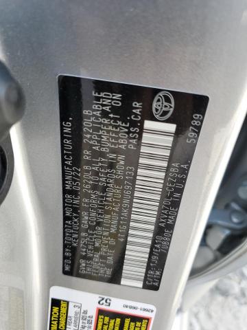 4T1G11AK9NU697133 Toyota Camry SE 10