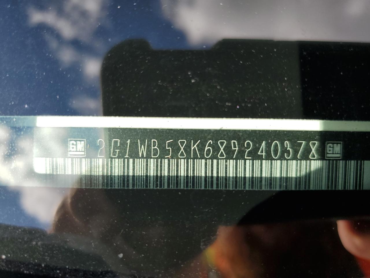 2G1WB58K689240378 2008 Chevrolet Impala Ls