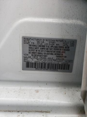 3N1CB7APXKY210001 Nissan Sentra Sr Turbo