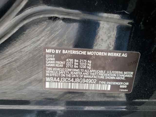 WBA4J3C54JBG94902 BMW 430xi Gran Coupe