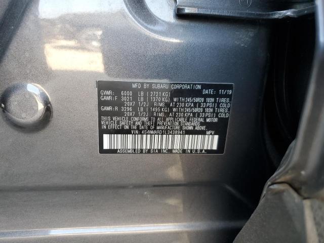 4S4WMARD1L3438941 Subaru Ascent Touring