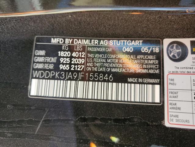 2018 MERCEDES-BENZ SLC 300 - WDDPK3JA9JF155846