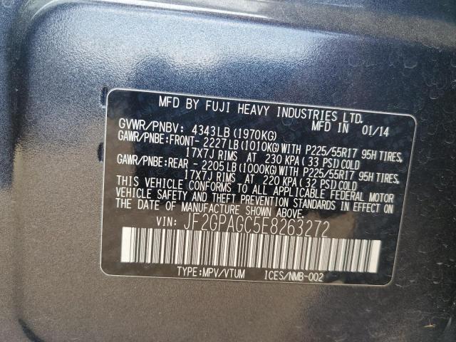 JF2GPAGC5E8263272 Subaru Xv Crosstrek 2.0 Limited