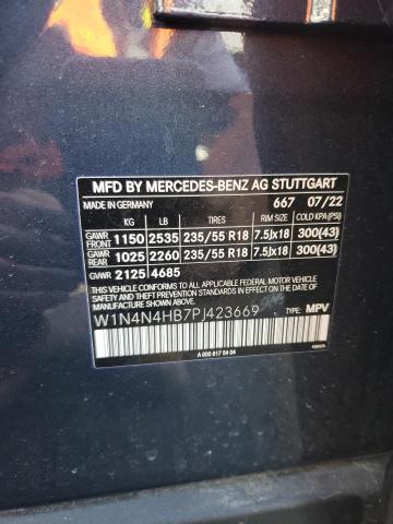 W1N4N4HB7PJ423669 Mercedes-Benz Gla 250 4matic