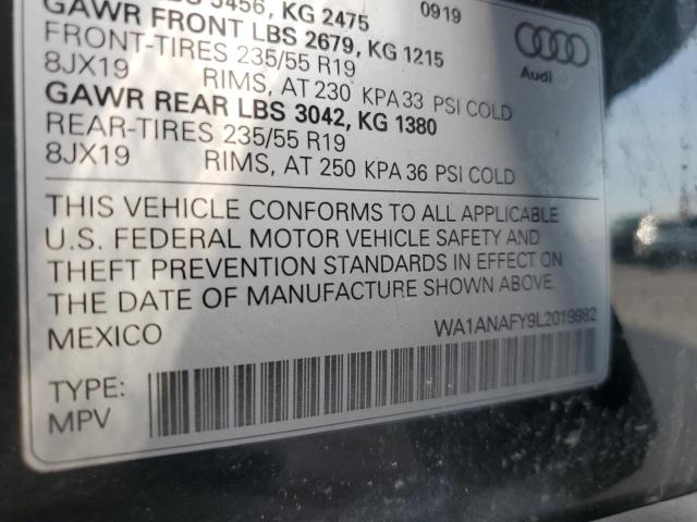 WA1ANAFY9L2019982 2020 AUDI Q5 - Image 12