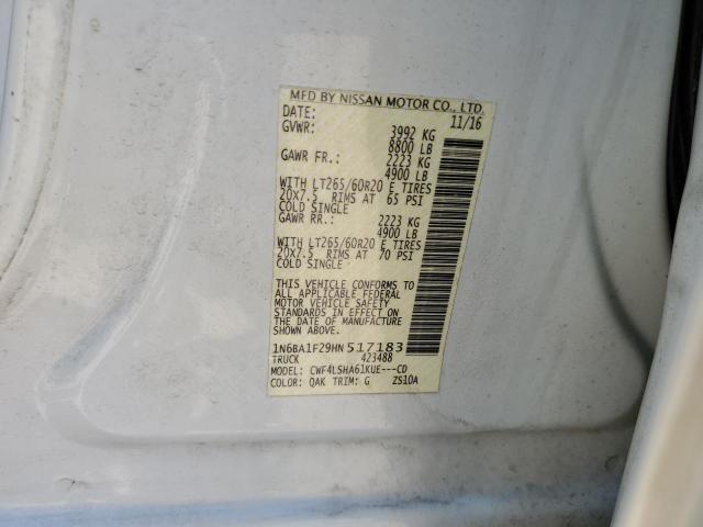 1N6BA1F29HN517183 Nissan Titan Xd Sl