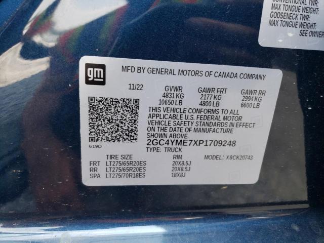 2GC4YME7XP1709248 Chevrolet All Models SILVERADO 10