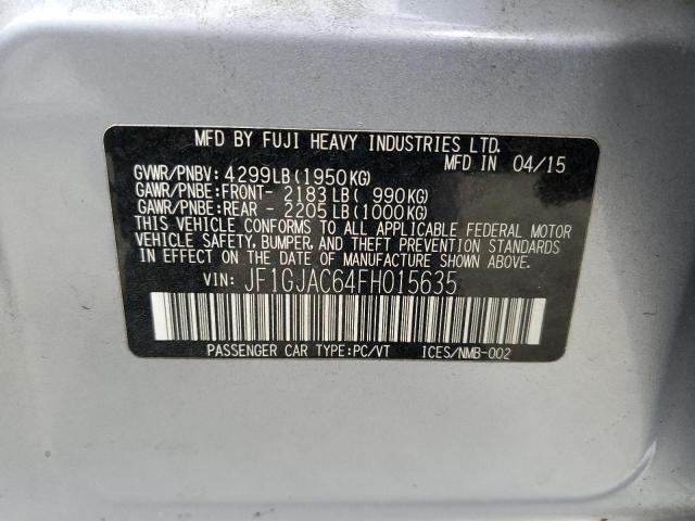 JF1GJAC64FH015635 Subaru Impreza Premium
