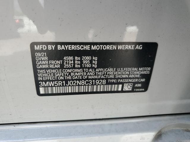 3MW5R1J02N8C31928 BMW 330I