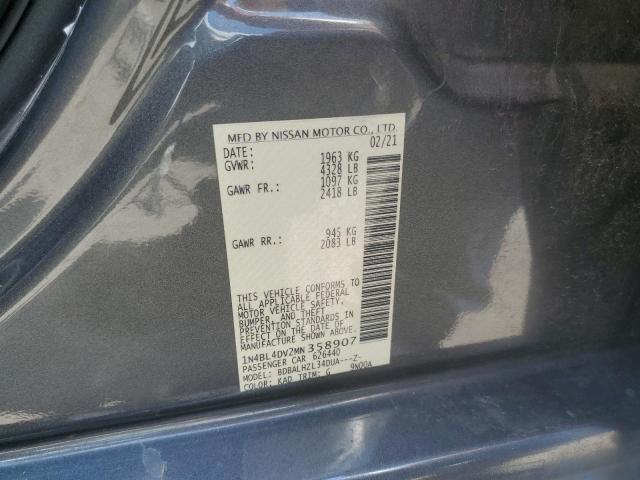 2021 NISSAN ALTIMA SV - 1N4BL4DV2MN358907