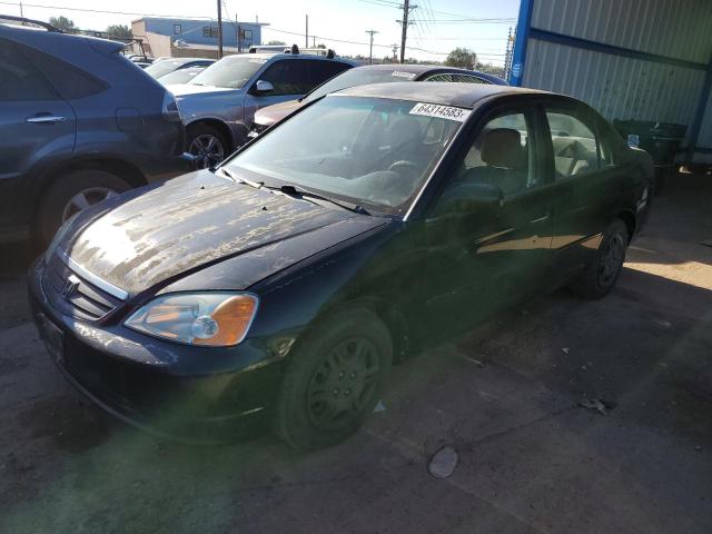 2002 Honda Civic Lx VIN: JHMES16512S002001 Lot: 64314583