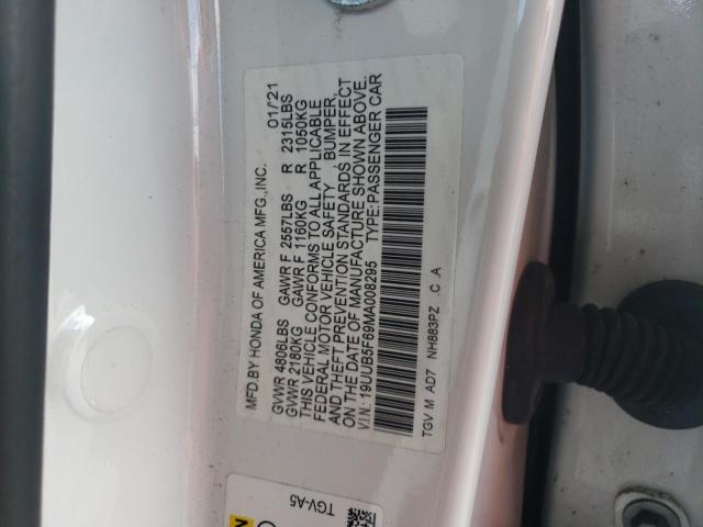 2021 ACURA TLX ADVANC 19UUB5F69MA008295