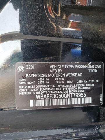 WBA8E3G50GNT79955 BMW 328 Xi Sulev