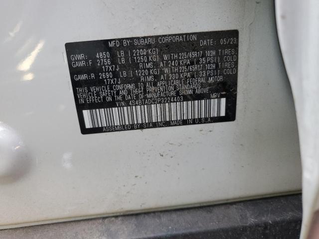 4S4BTADC2P3224403 Subaru Outback Premium