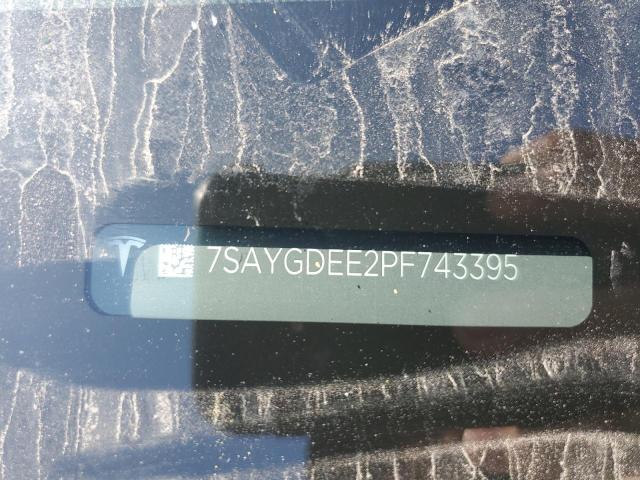 7SAYGDEE2PF743395 Tesla Model Y