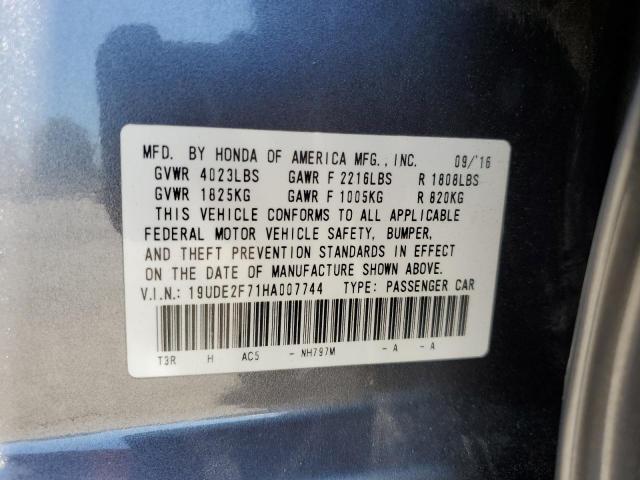 19UDE2F71HA007744 Acura Ilx Premium