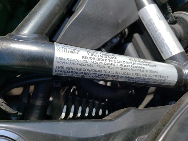 2021 DUCATI SCRAMBLER ML0KAFPMXMT004580