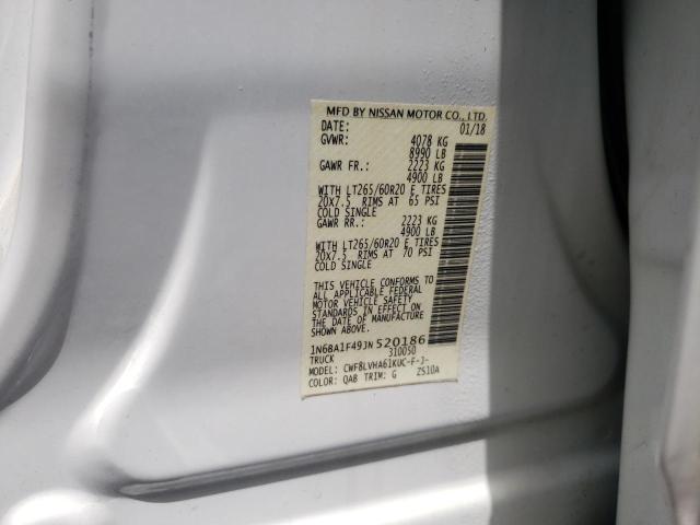 1N6BA1F49JN520186 Nissan Titan Xd Sl