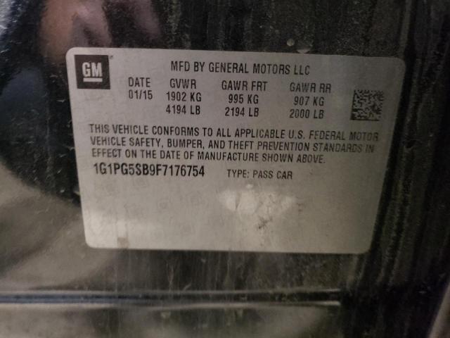 2015 CHEVROLET CRUZE LTZ - 1G1PG5SB9F7176754