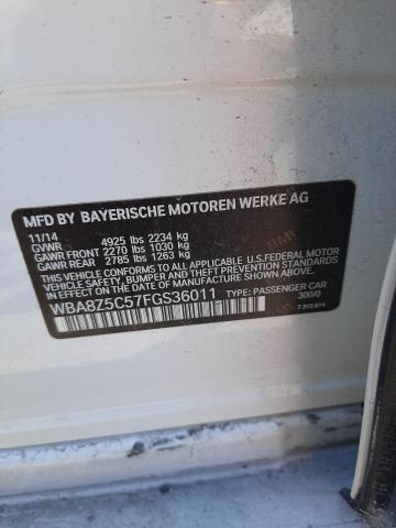WBA8Z5C57FGS36011 BMW 328 Xigt Sulev