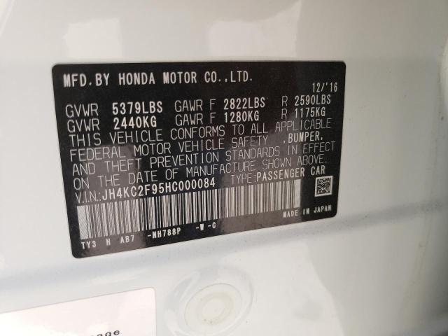 2017 ACURA RLX SPORT - JH4KC2F95HC000084