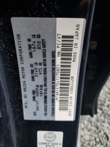 2018 MAZDA 3 SPORT - JM1BN1K70J1170851