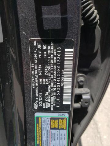 5XXGT4L30HG123018 KIA Optima Lx