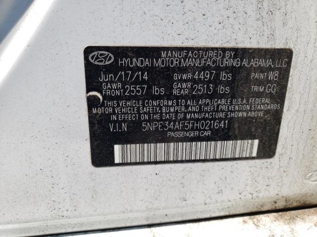 5NPE34AF5FH021641 | 2015 HYUNDAI SONATA SPO