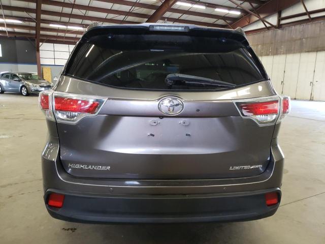 VIN 5TDDKRFH6ES025356 2014 Toyota Highlander, Limited no.6