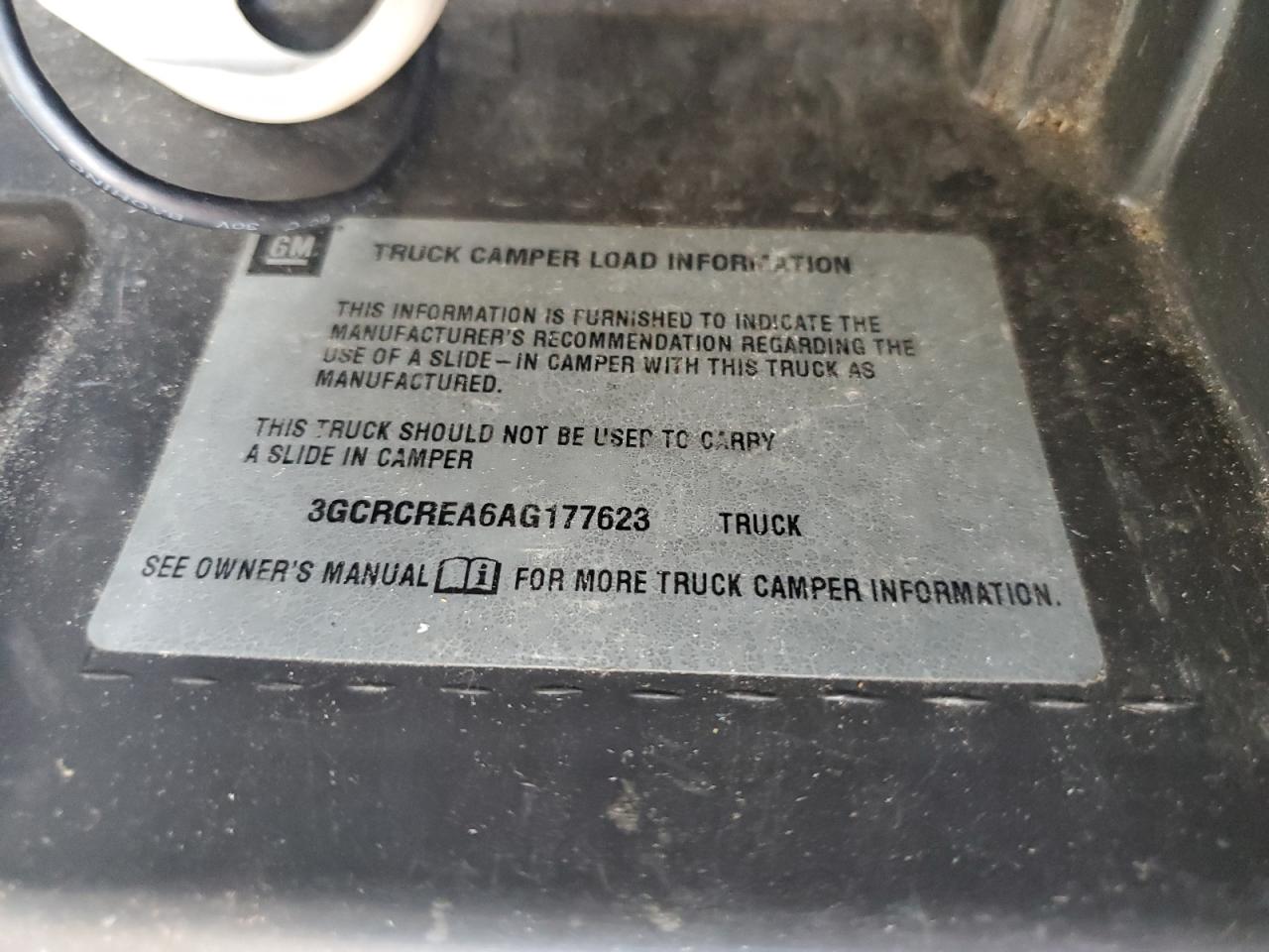 3GCRCREA6AG177623 2010 Chevrolet Silverado C1500 Ls