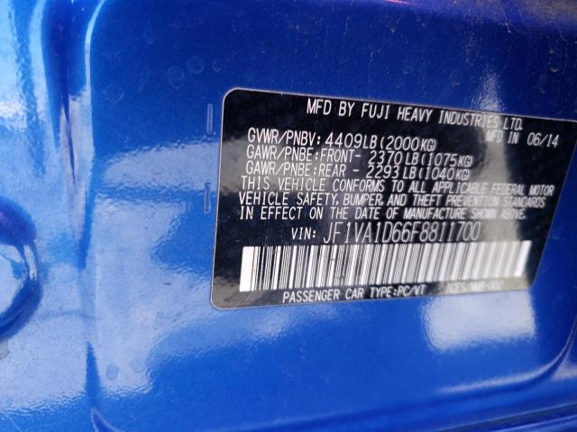 JF1VA1D66F8811700 Subaru Wrx Premium