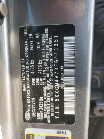 5XXGM4A70FG441351 KIA Optima Lx