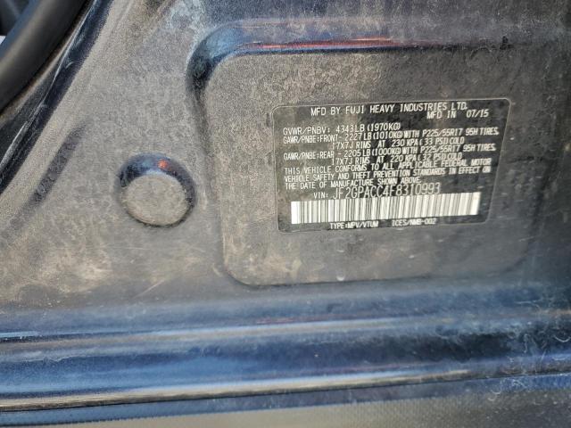 JF2GPACC4F8310993 Subaru Xv Crosstrek 2.0 Premium