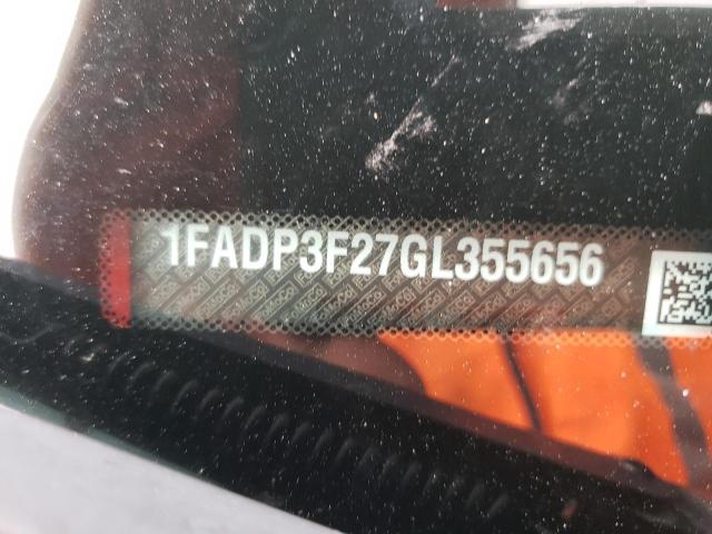 1FADP3F27GL355656 Ford FOCUS SE