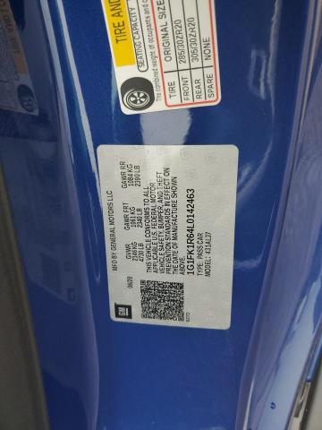 2020 CHEVROLET CAMARO ZL1 - 1G1FK1R64L0142463