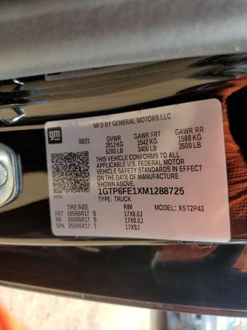 1GTP6FE1XM1288725 GMC Canyon At4