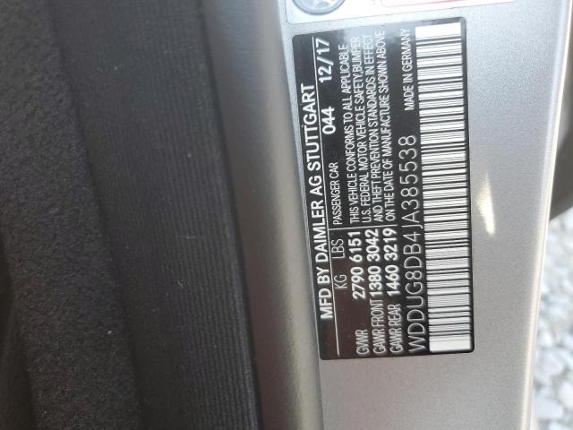 2018 MERCEDES-BENZ S 560 - WDDUG8DB4JA385538