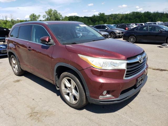 VIN 5TDDKRFH5ES020536 2014 Toyota Highlander, Limited no.4