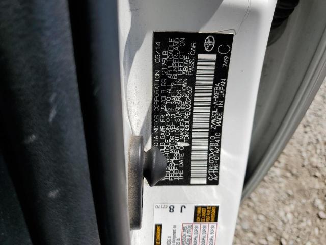 JTDKN3DU9E0382562 Toyota PRIUS