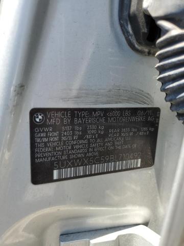 2011 BMW X3 XDRIVE2 - 5UXWX5C59BL710492