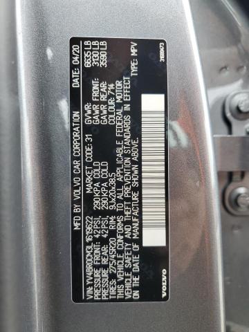 2020 VOLVO XC90 T8 R- - YV4BR0CM3L1619622