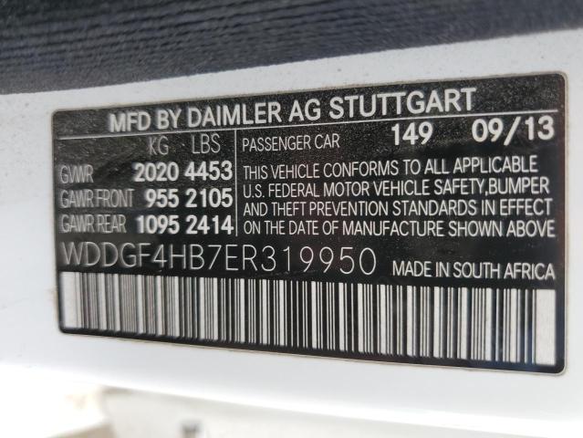 WDDGF4HB7ER319950 Mercedes-Benz C 250