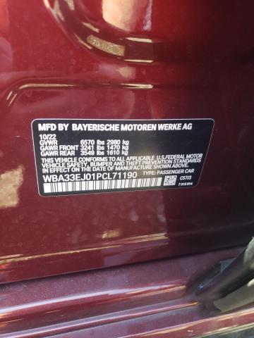 2023 BMW 760 XI - WBA33EJ01PCL71190