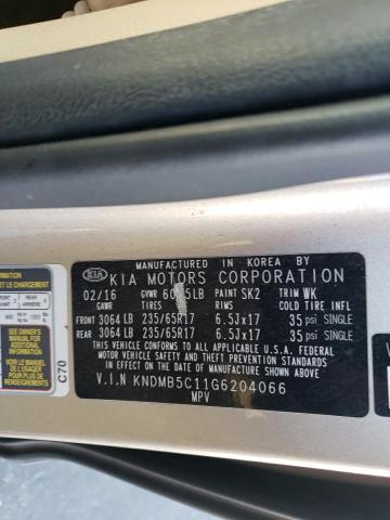KNDMB5C11G6204066 KIA SEDONA LX